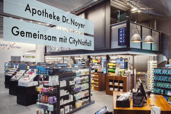 Apotheke Dr. Noyer Bahnhof im PostParc Bern