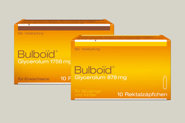 Verfügbarkeit Bulboid/Glycerin Zäpfchen