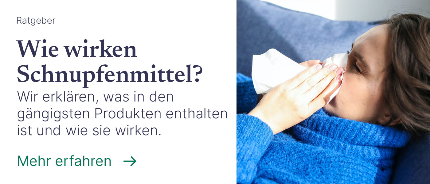 Wie wirken Schnupfenmedikamente? Ratgeber